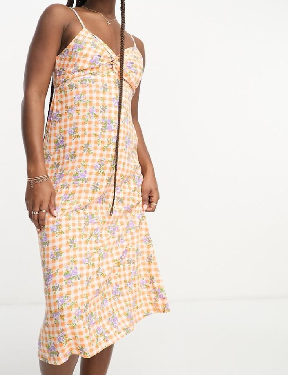 Rochie medie Miss Selfridge, portocaliu - 1 | YEO