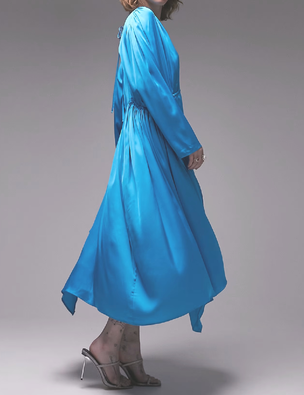 Rochie medie Top Shop, albastru - 1 | YEO