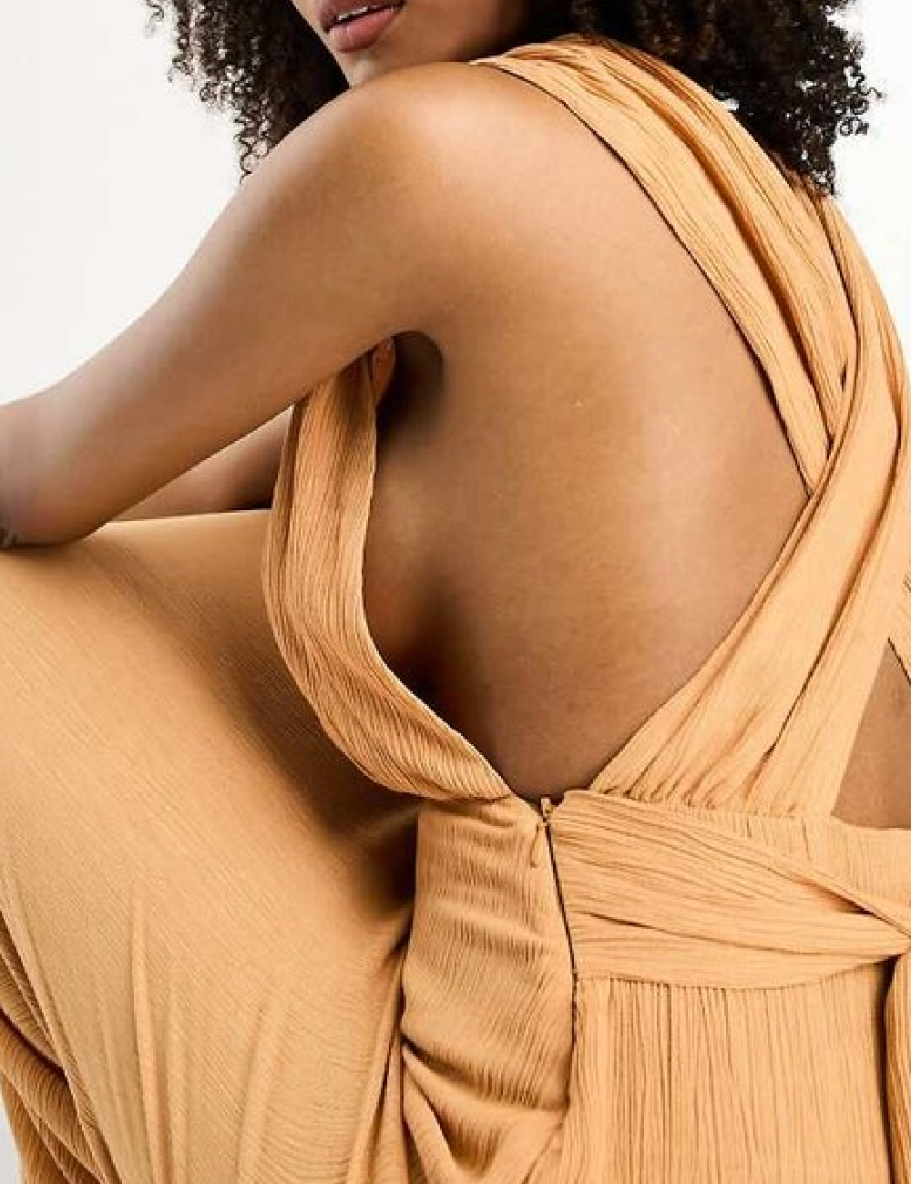 Rochie medie ASOS, portocaliu - 1 | YEO