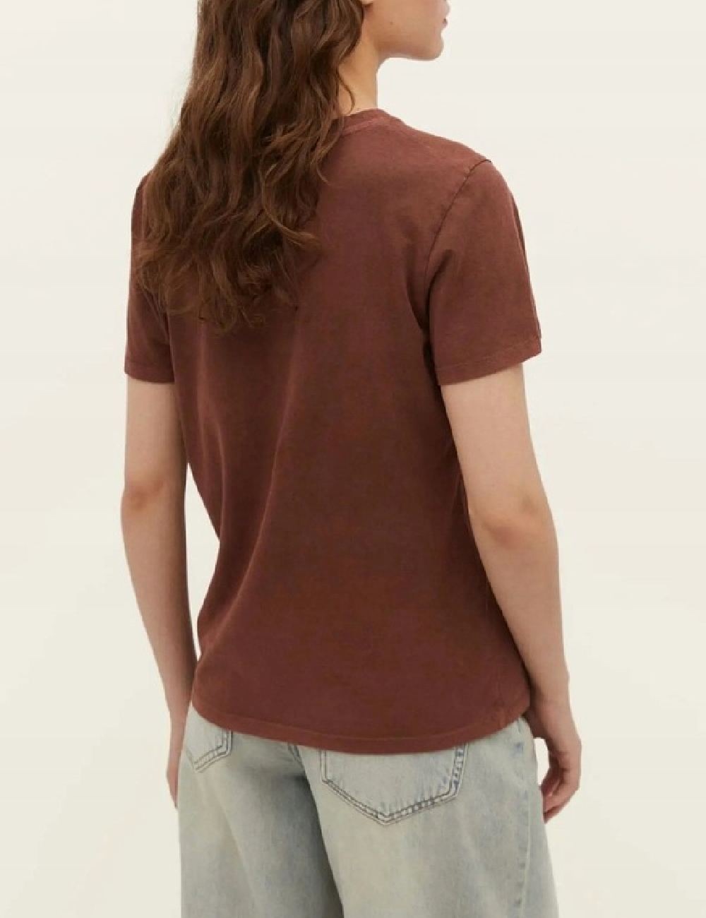 Tricou Oversize Stradivarius, maro - 1 | YEO