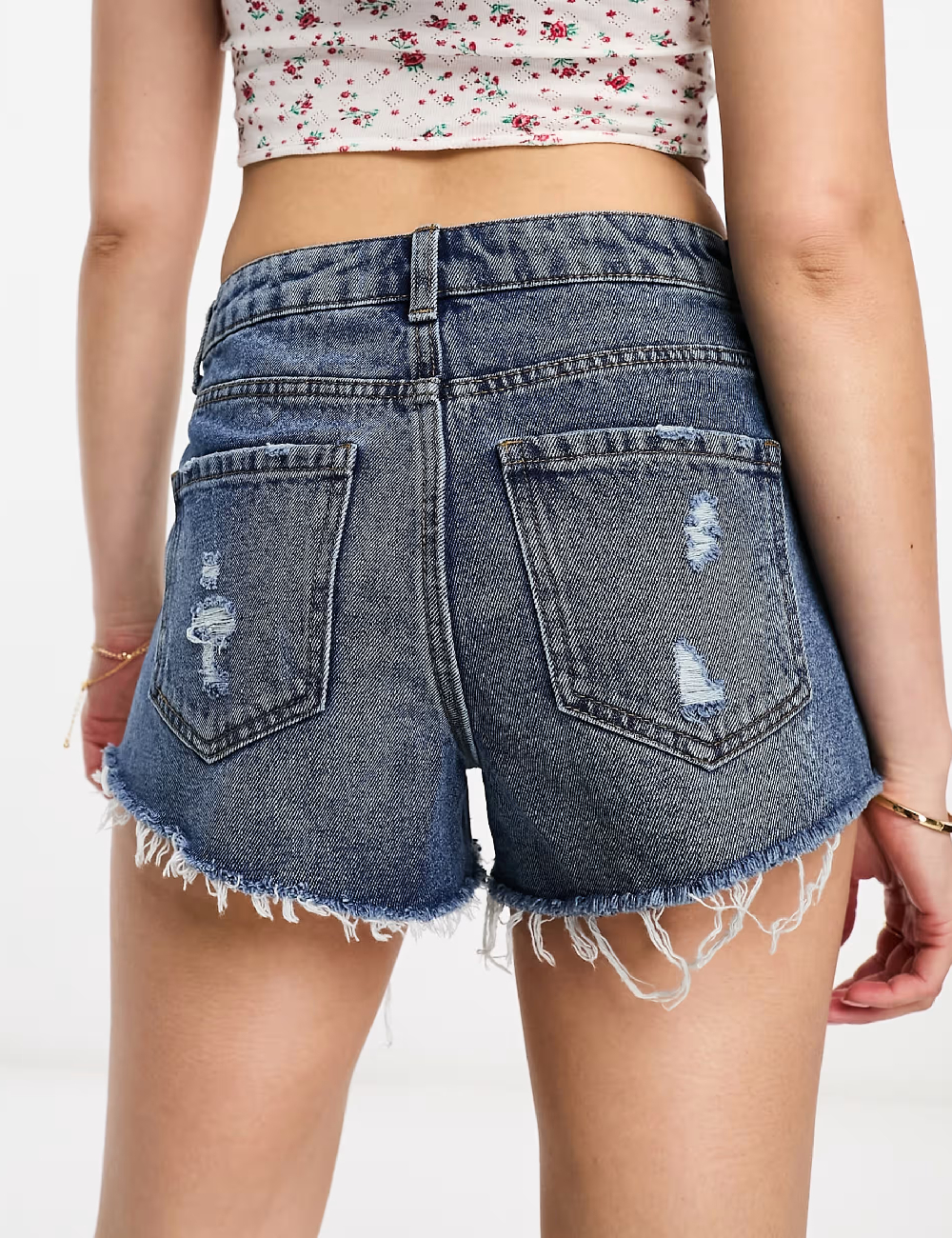 Pantaloni scurti New look, albastru - 1 | YEO