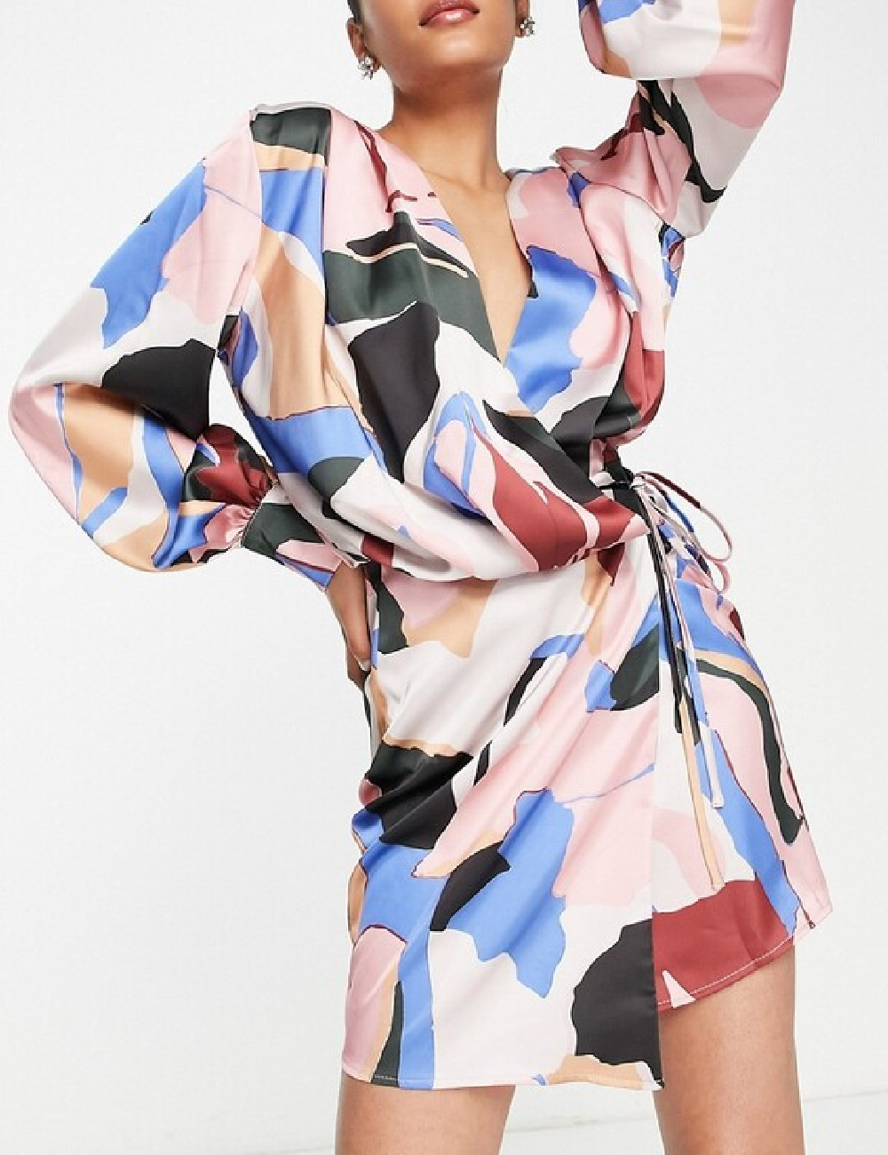 Rochie scurta ASOS, mix culori