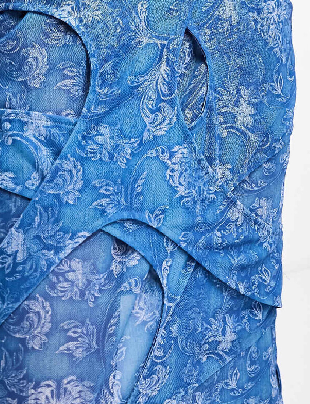 Rochie lunga Annorlunda, albastru - 1 | YEO