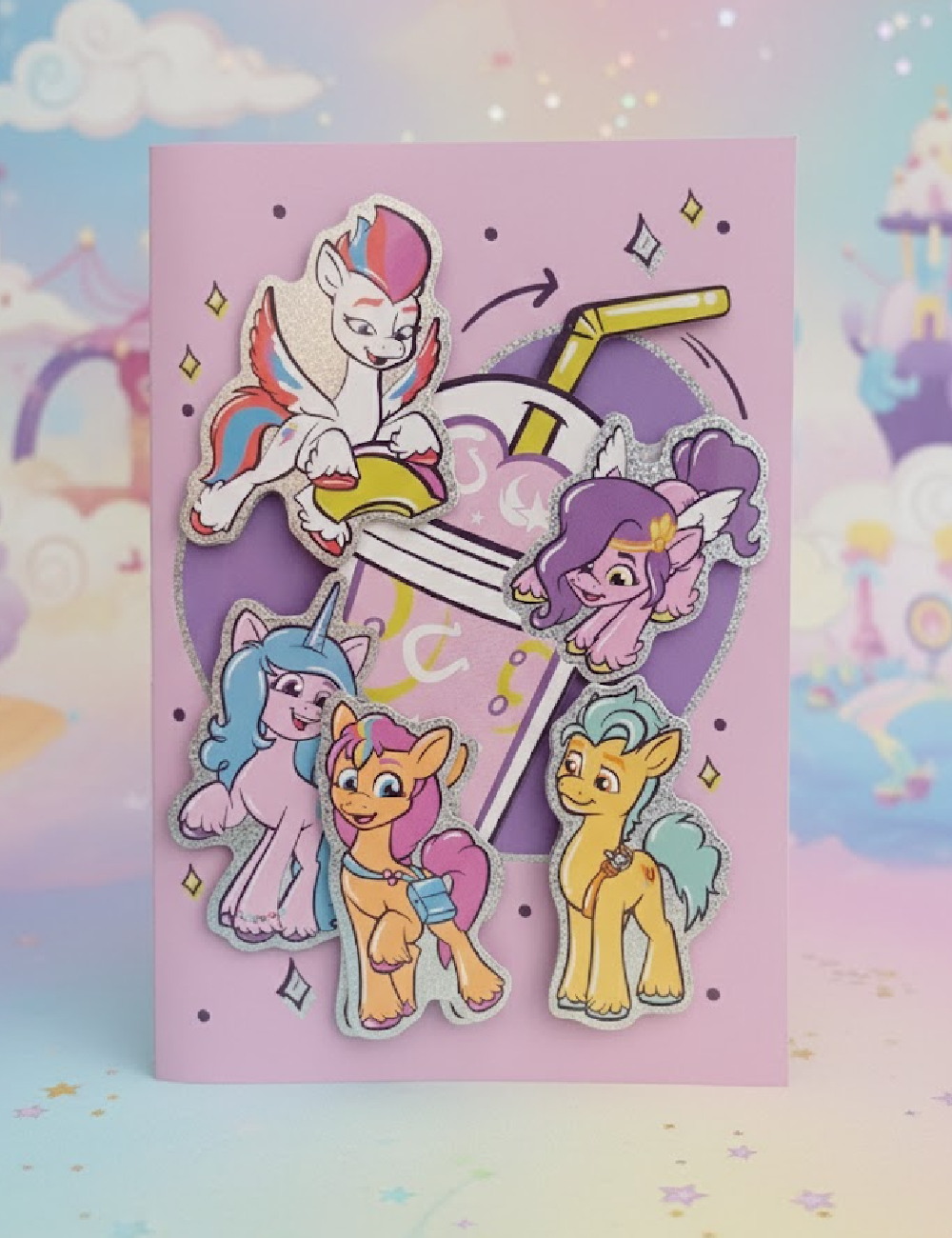 Felicitare 3D W&O Products, mix culori