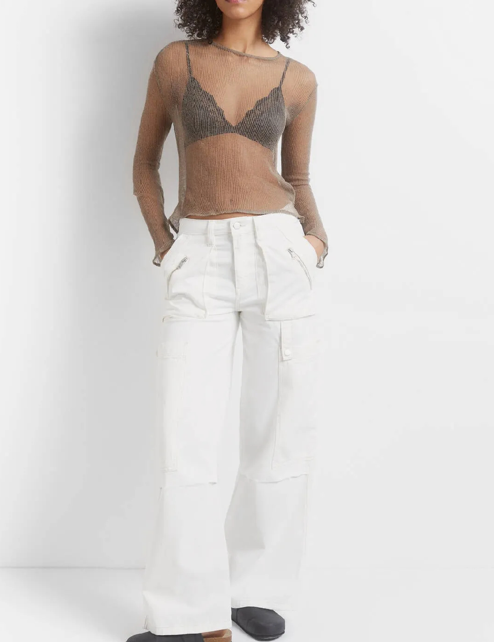 Bluza Pull&Bear, maro - 1 | YEO