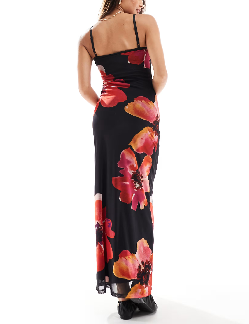 Rochie lunga ASOS, negru - 1 | YEO