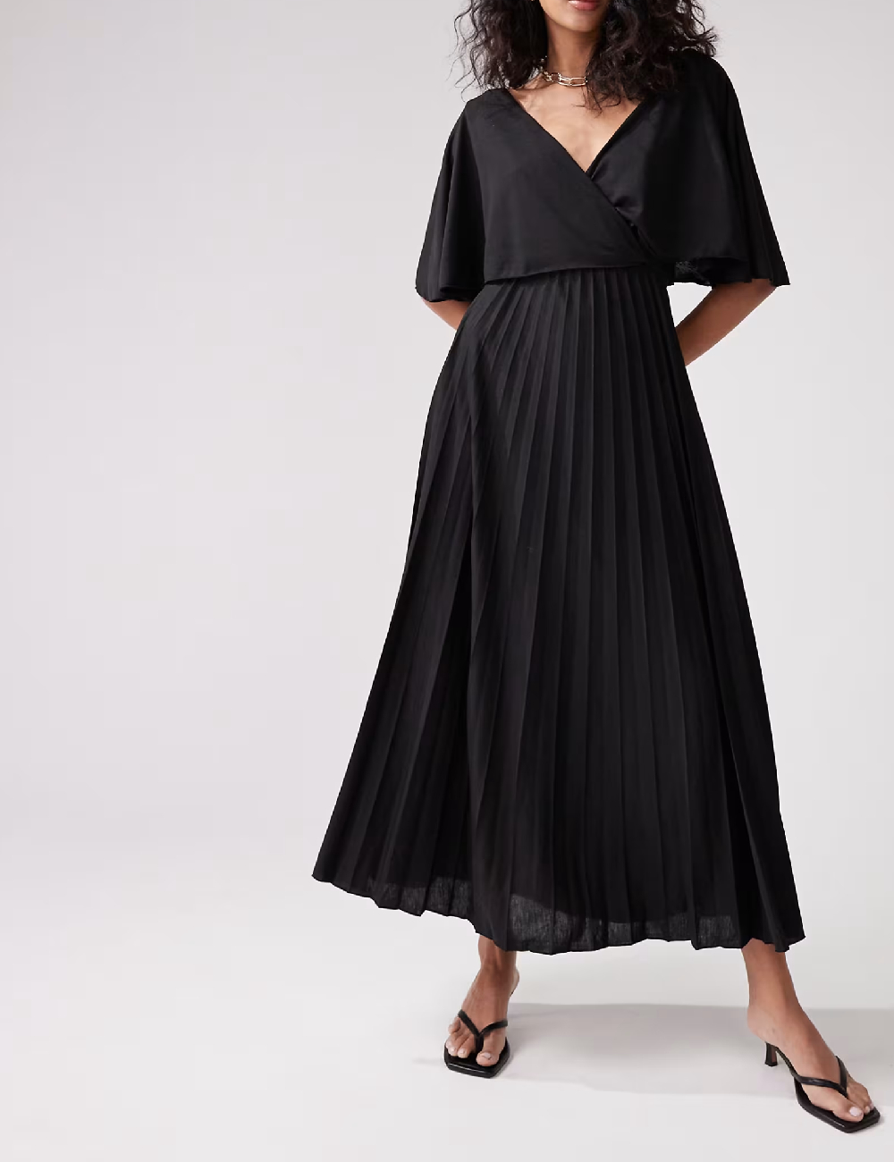 Rochie lunga ASOS, negru - 1 | YEO