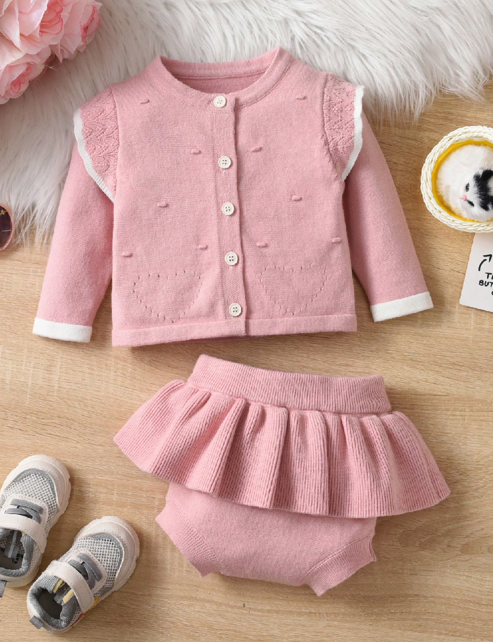 Compleu Shein Kids, roz