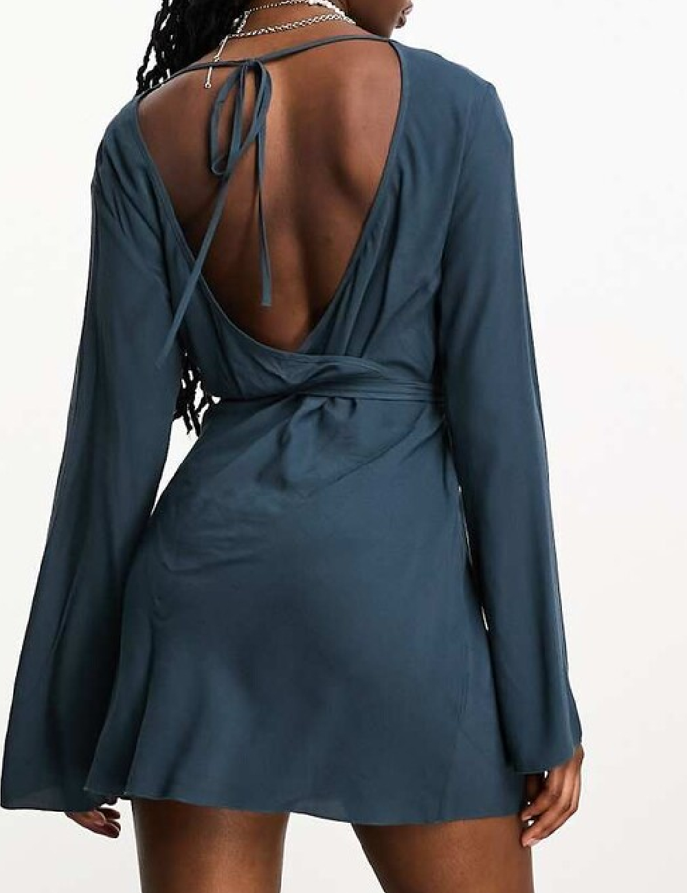 Rochie scurta Weekday, albastru - 1 | YEO