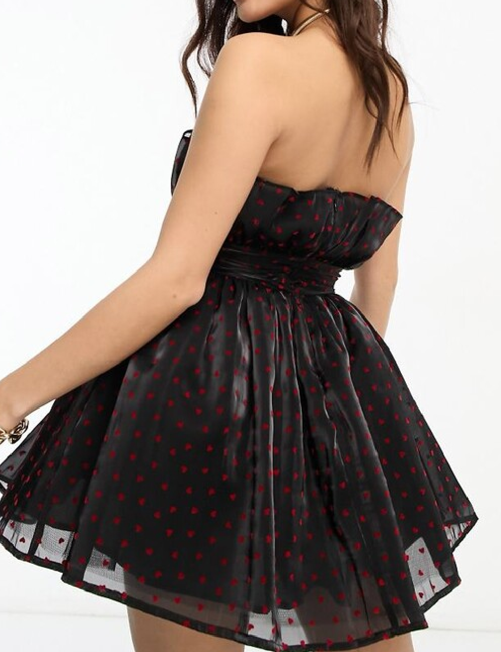 Rochie scurta Collective The Label, negru - 1 | YEO