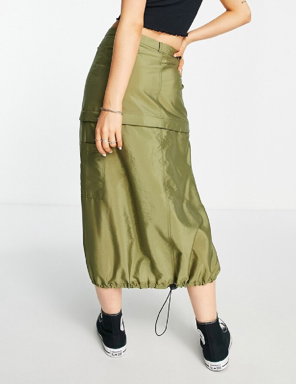 Fusta Top Shop, verde - 1 | YEO
