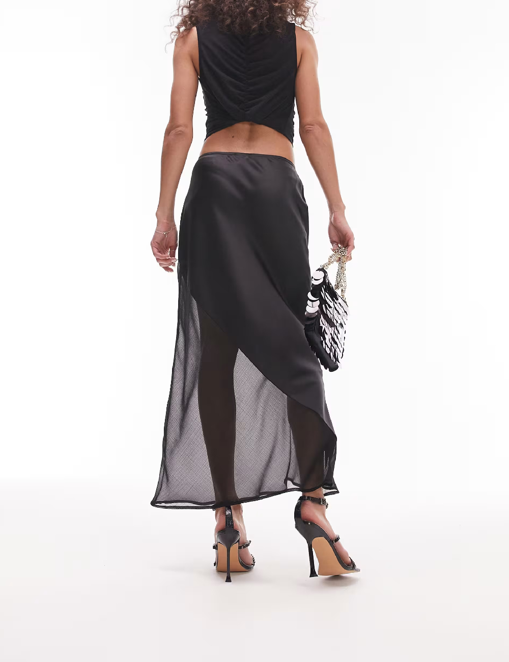Fusta Top Shop, negru - 1 | YEO