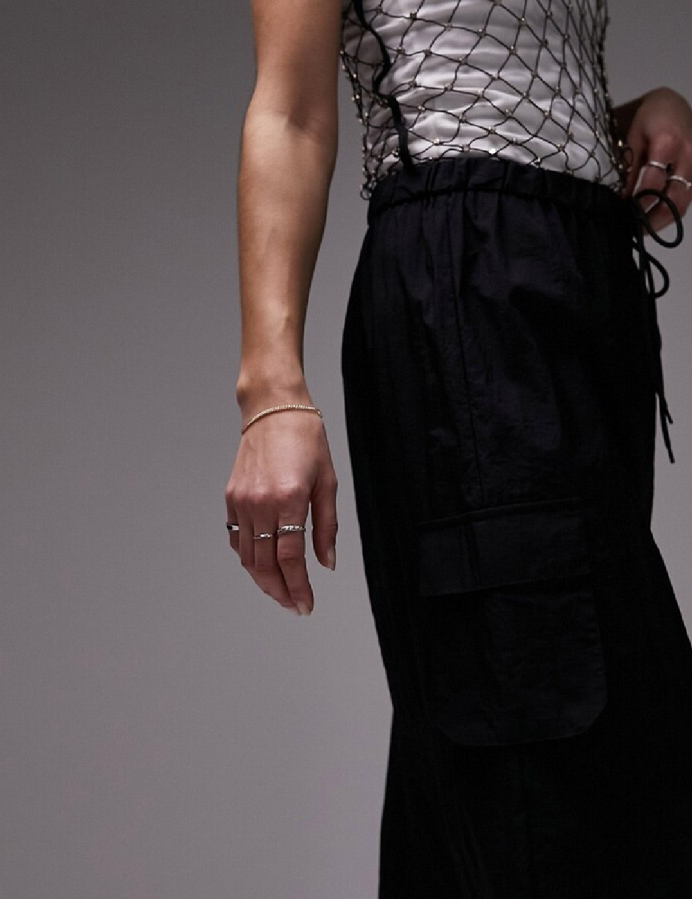 Fusta Top Shop, negru - 1 | YEO