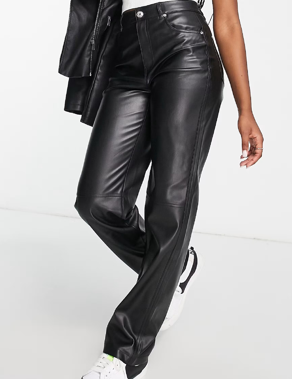 Pantaloni Bershka, negru - 1 | YEO
