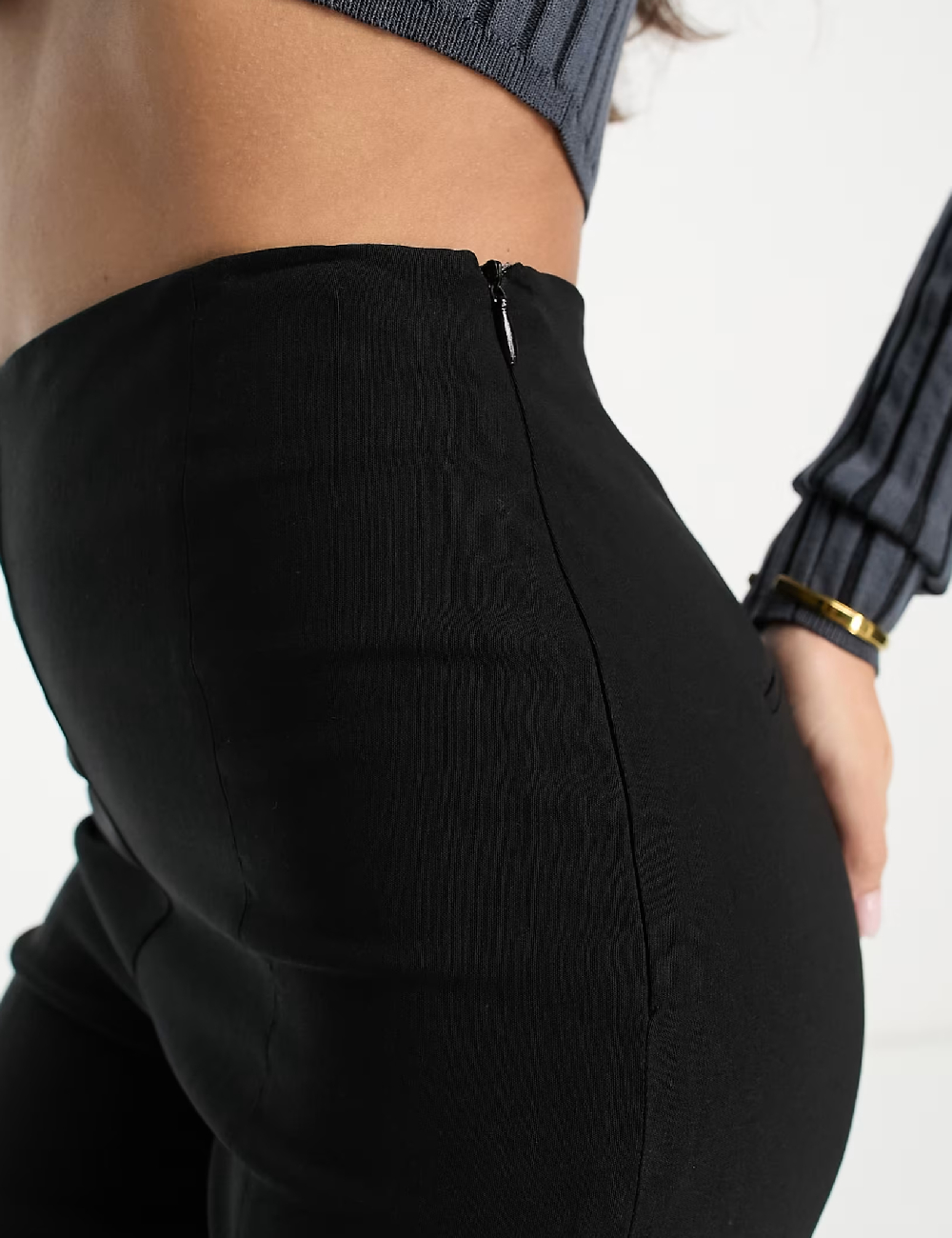 Pantaloni ASOS, negru - 1 | YEO