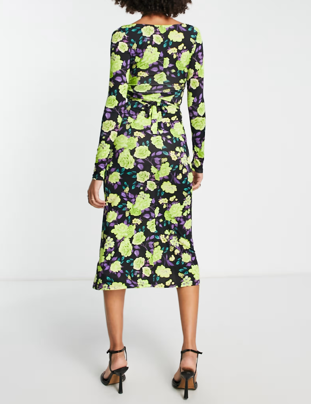 Rochie medie ASOS, floral print - 1 | YEO