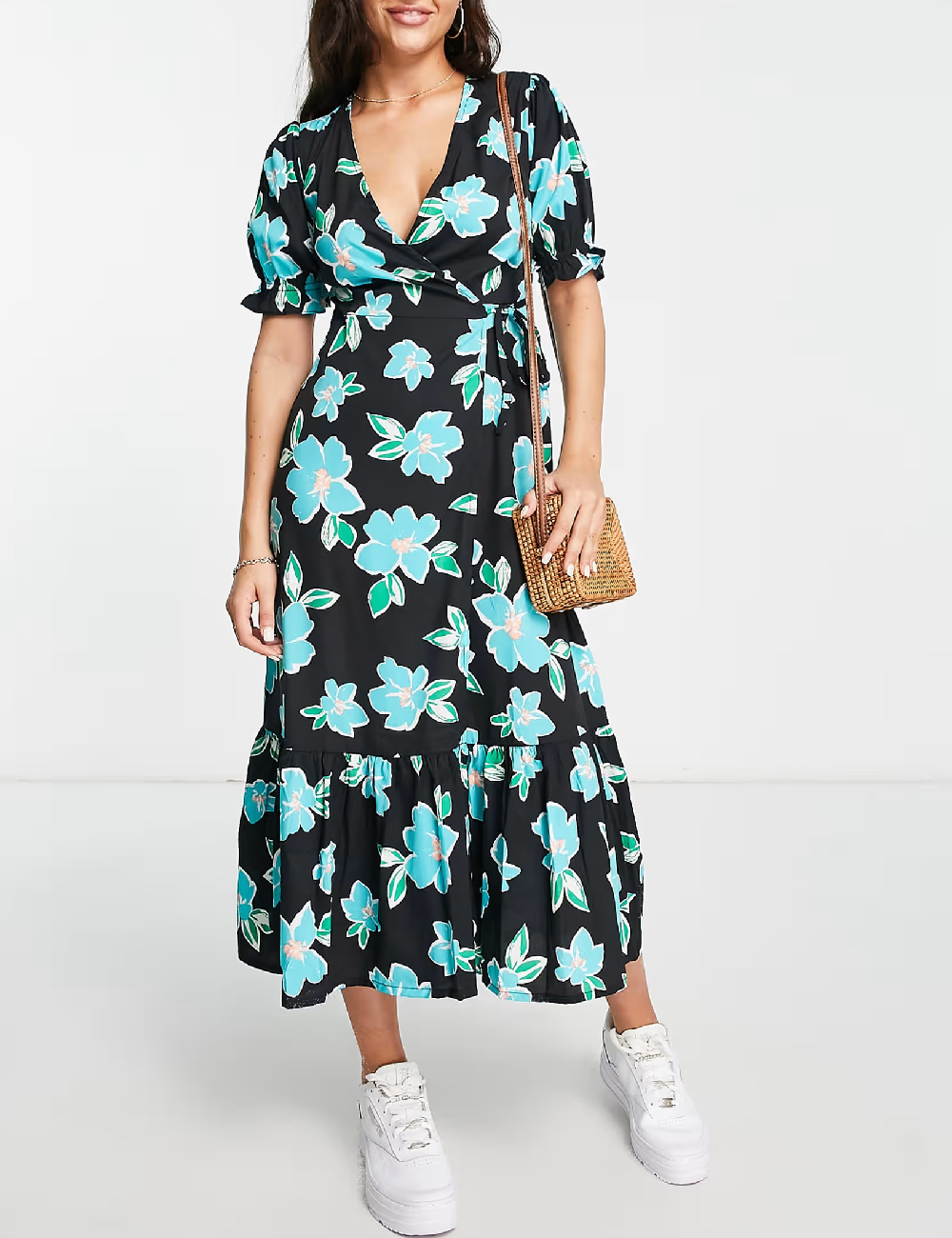 Rochie medie New look, negru - 1 | YEO