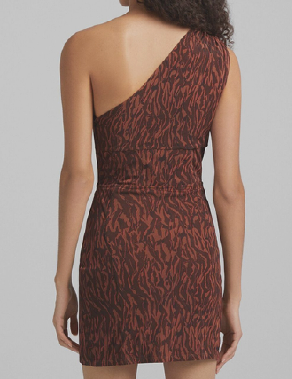 Rochie scurta Bershka, maro - 1 | YEO