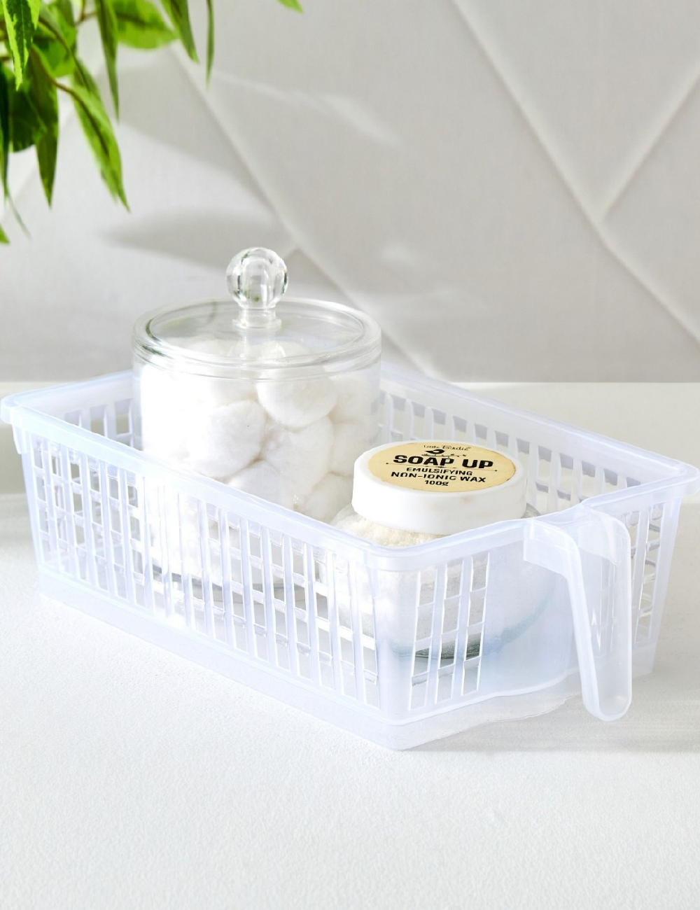 Organizator multifunctional cu maner Zd Trading, transparent