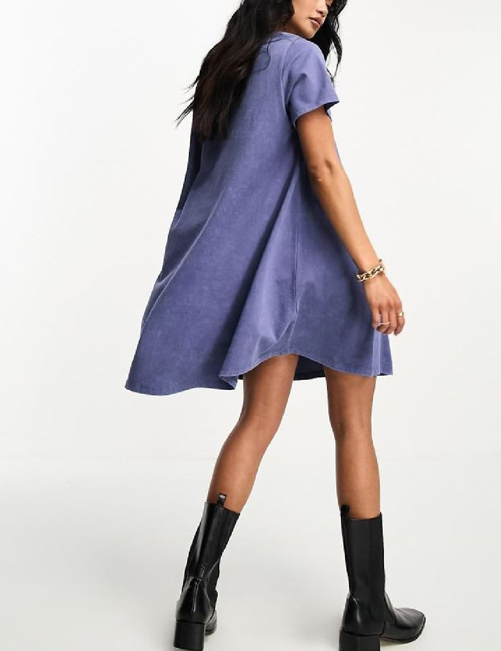 Rochie scurta ASOS, albastru - 1 | YEO