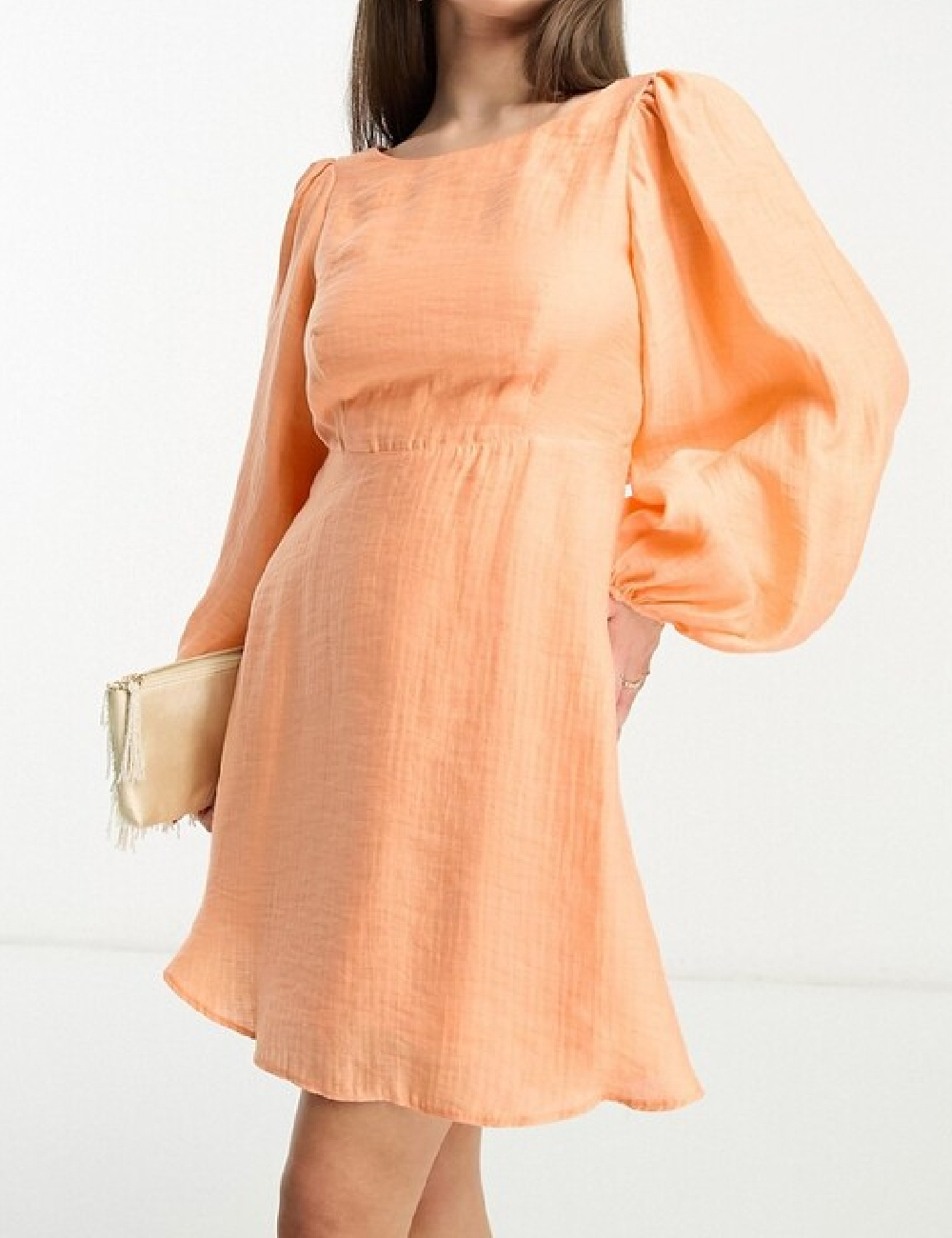 Rochie scurta Nobody s child, corai - 1 | YEO