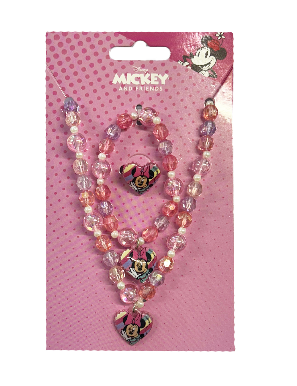 Set bijuterii 3 bucati Disney, mix culori