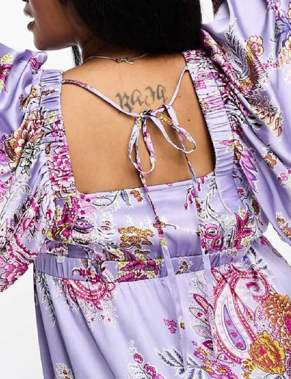 Rochie lunga ASOS Curve, mov - 1 | YEO
