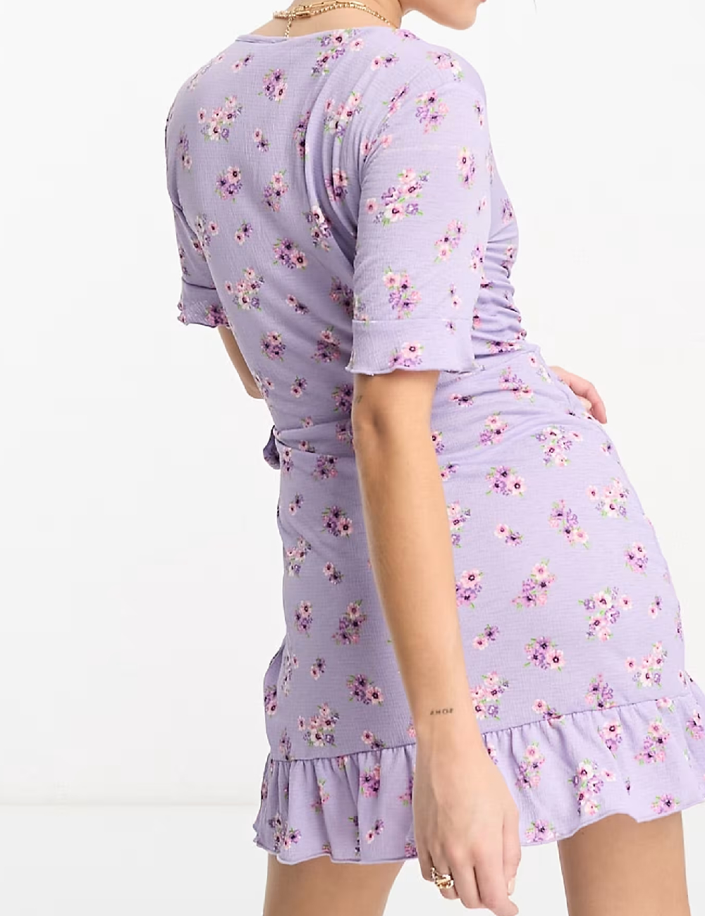 Rochie scurta Jacqueline de Yong, mov - 1 | YEO