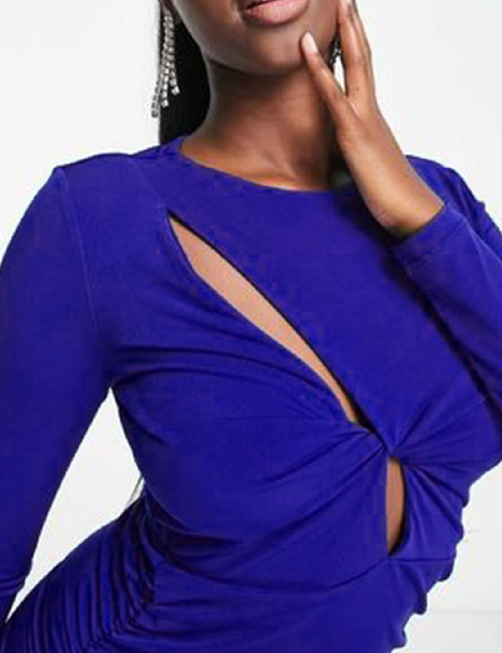 Rochie scurta TRENDYOL, albastru - 1 | YEO
