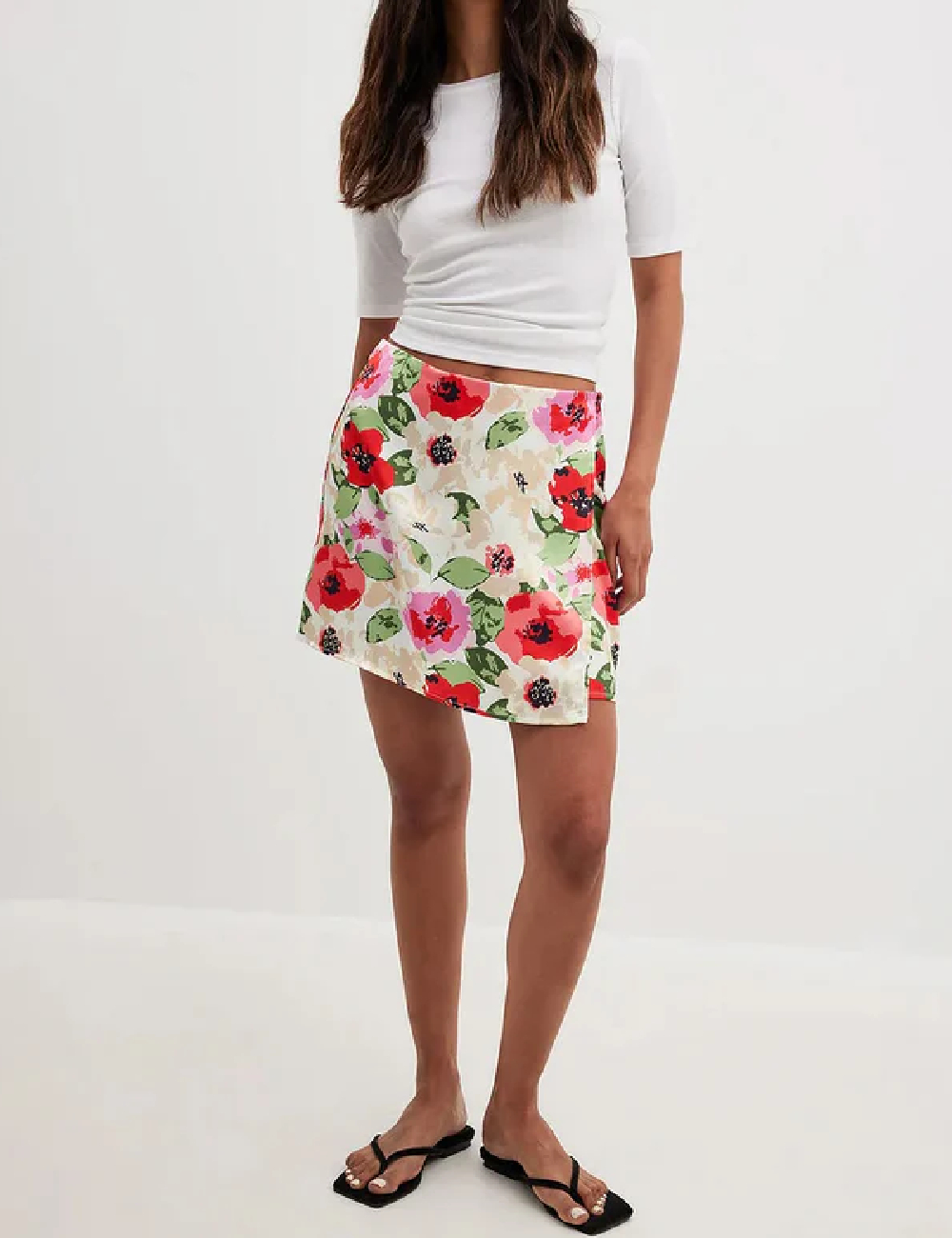 Fusta NA-KD, floral print