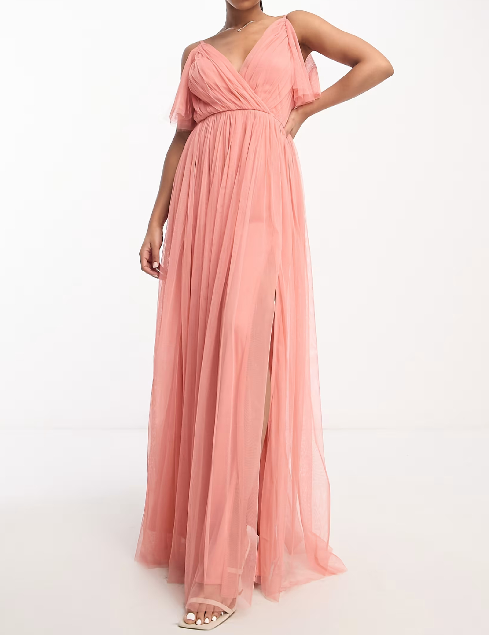 Rochie lunga Anaya with love, roz - 1 | YEO