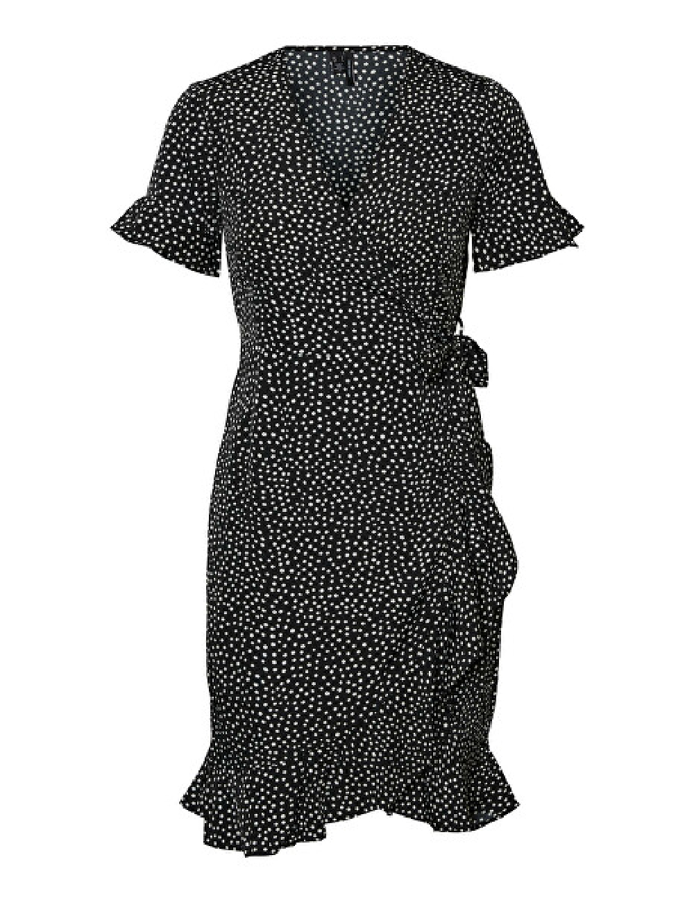 Rochie scurta Vero Moda, negru/alb - 1 | YEO