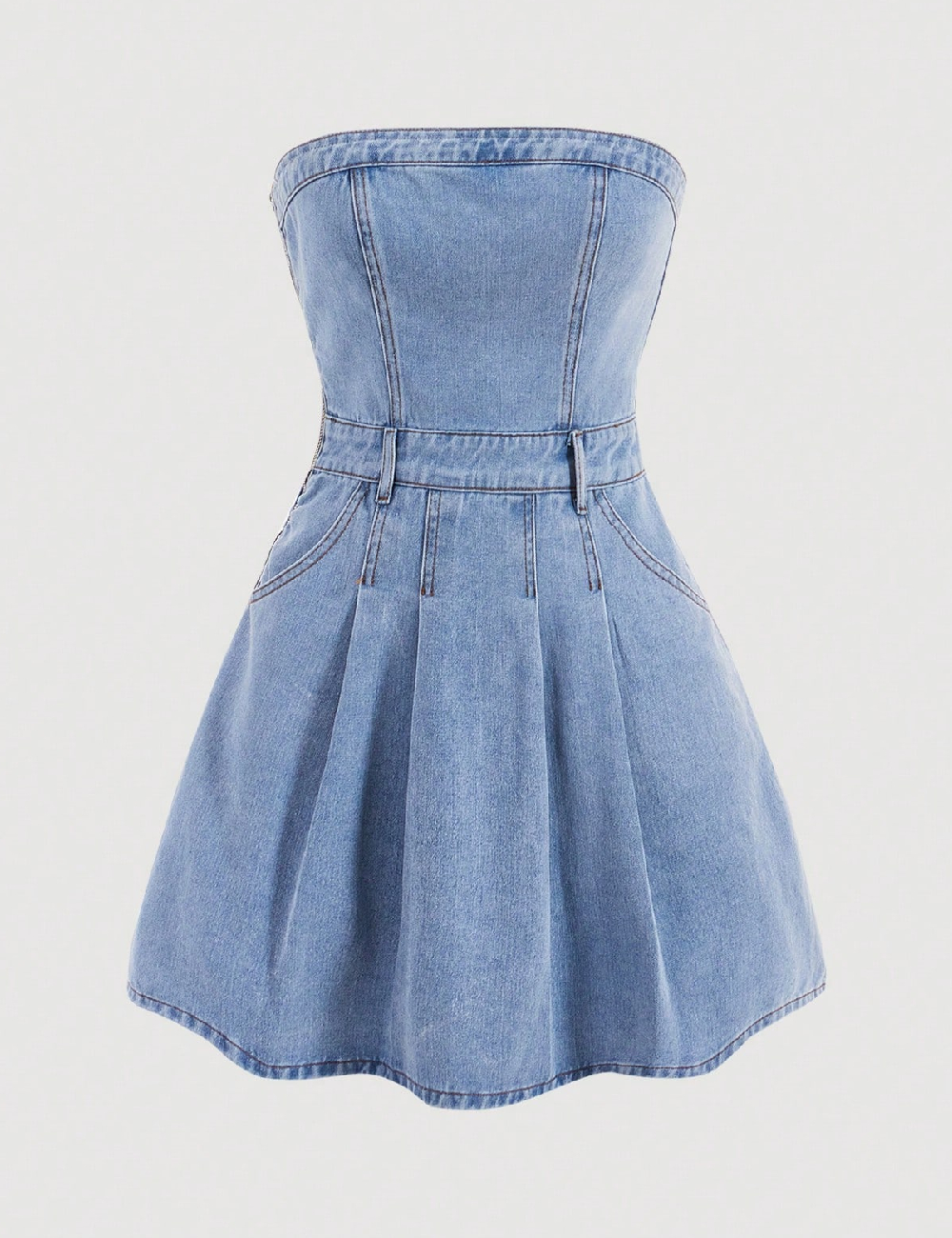Rochie scurta SHEIN, albastru