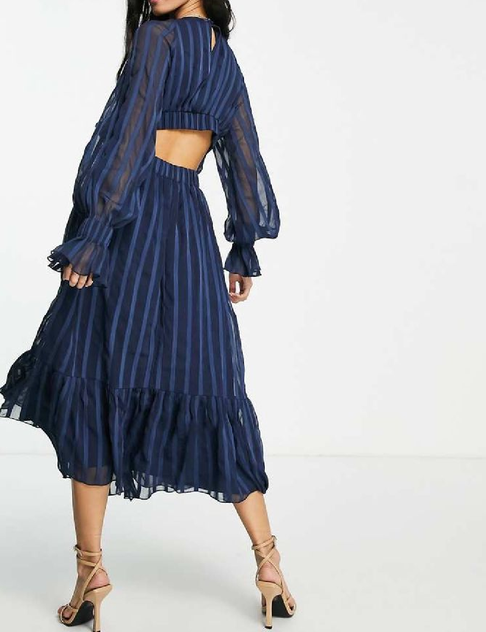 Rochie medie ASOS, albastru - 1 | YEO