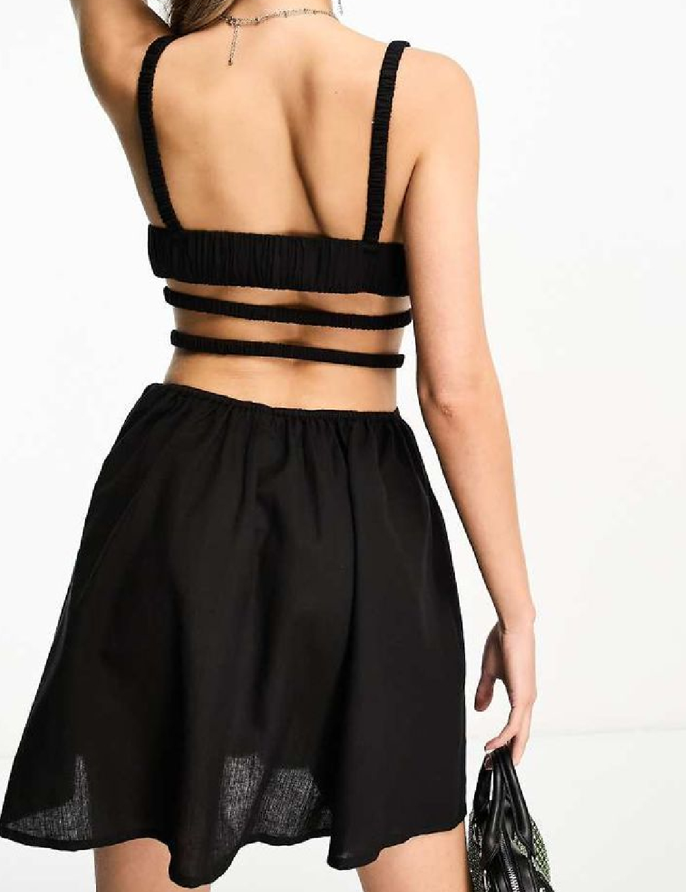 Rochie scurta AsYou, negru - 1 | YEO