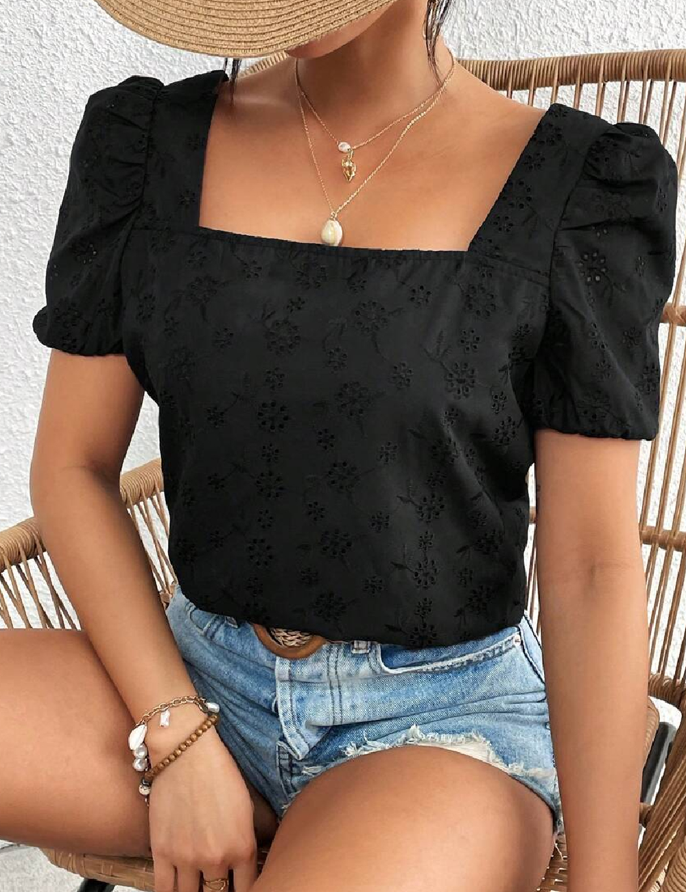 Bluza SHEIN, negru