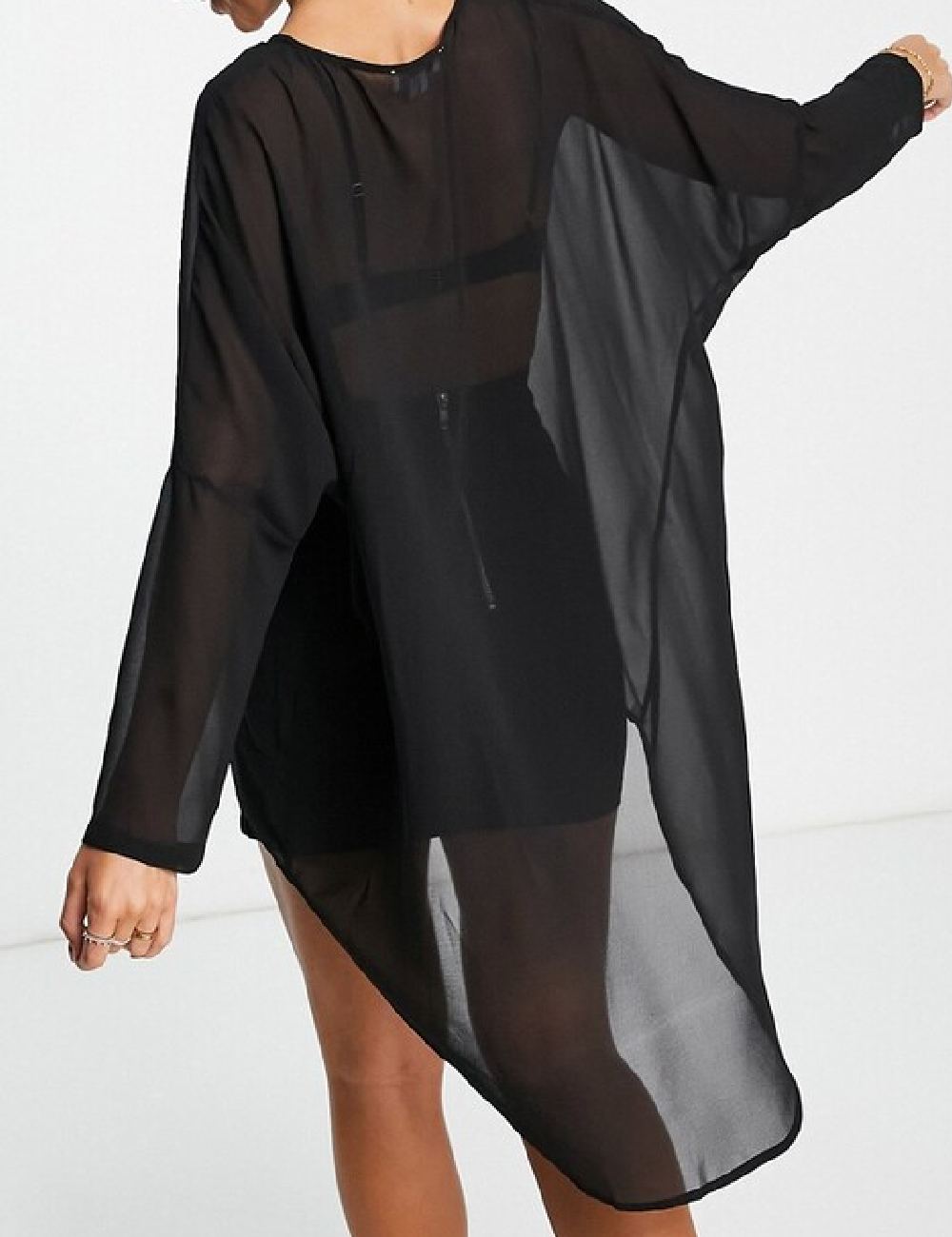 Bluza Never Fully Dressed, negru - 1 | YEO