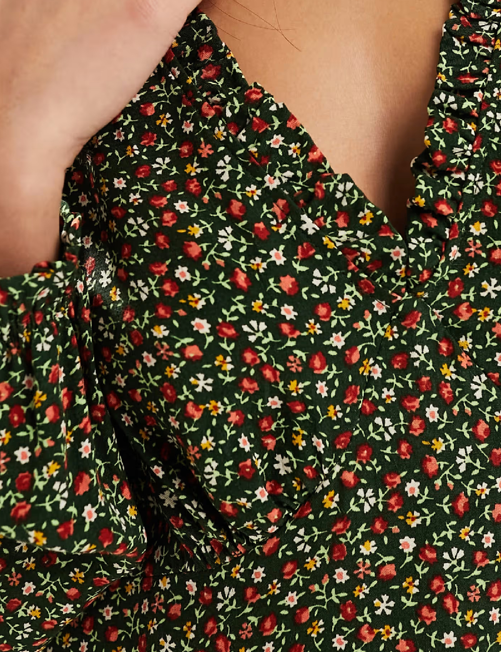 Rochie medie Nobody s child Maternity, floral print - 1 | YEO