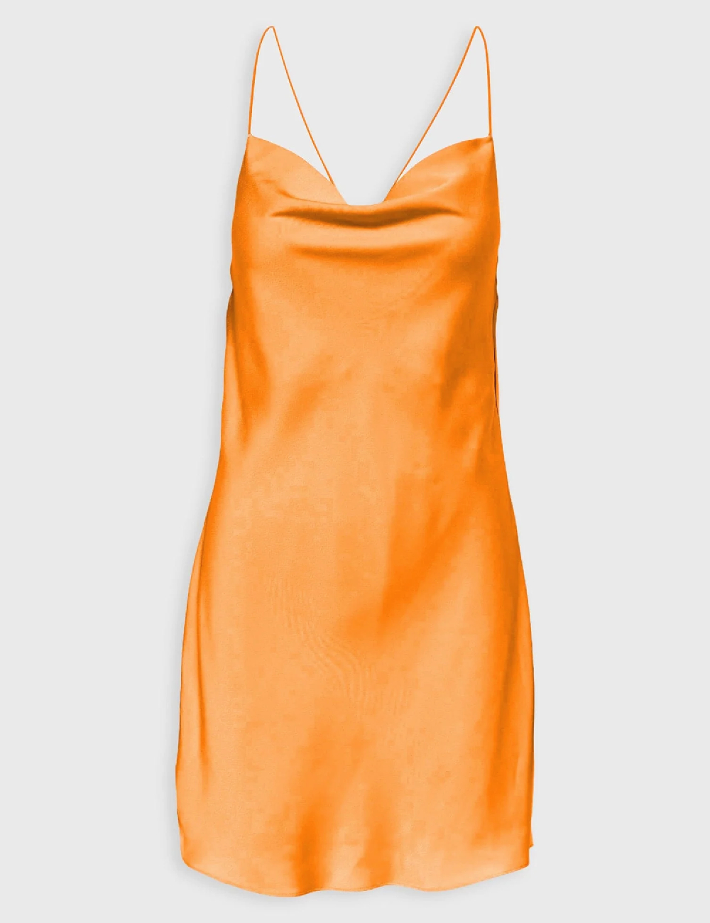 Rochie scurta Only, portocaliu - 1 | YEO