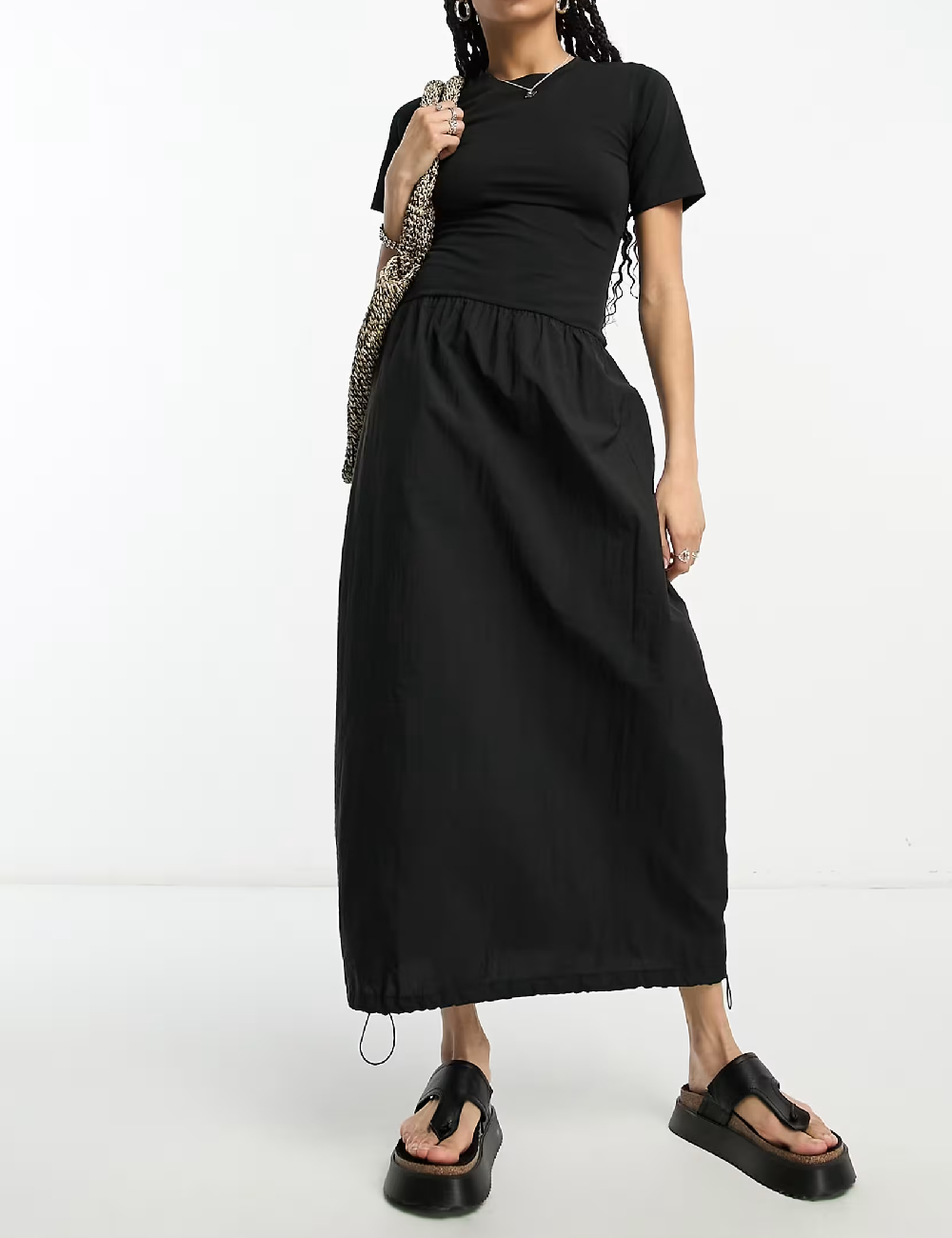 Rochie lunga ASOS, negru