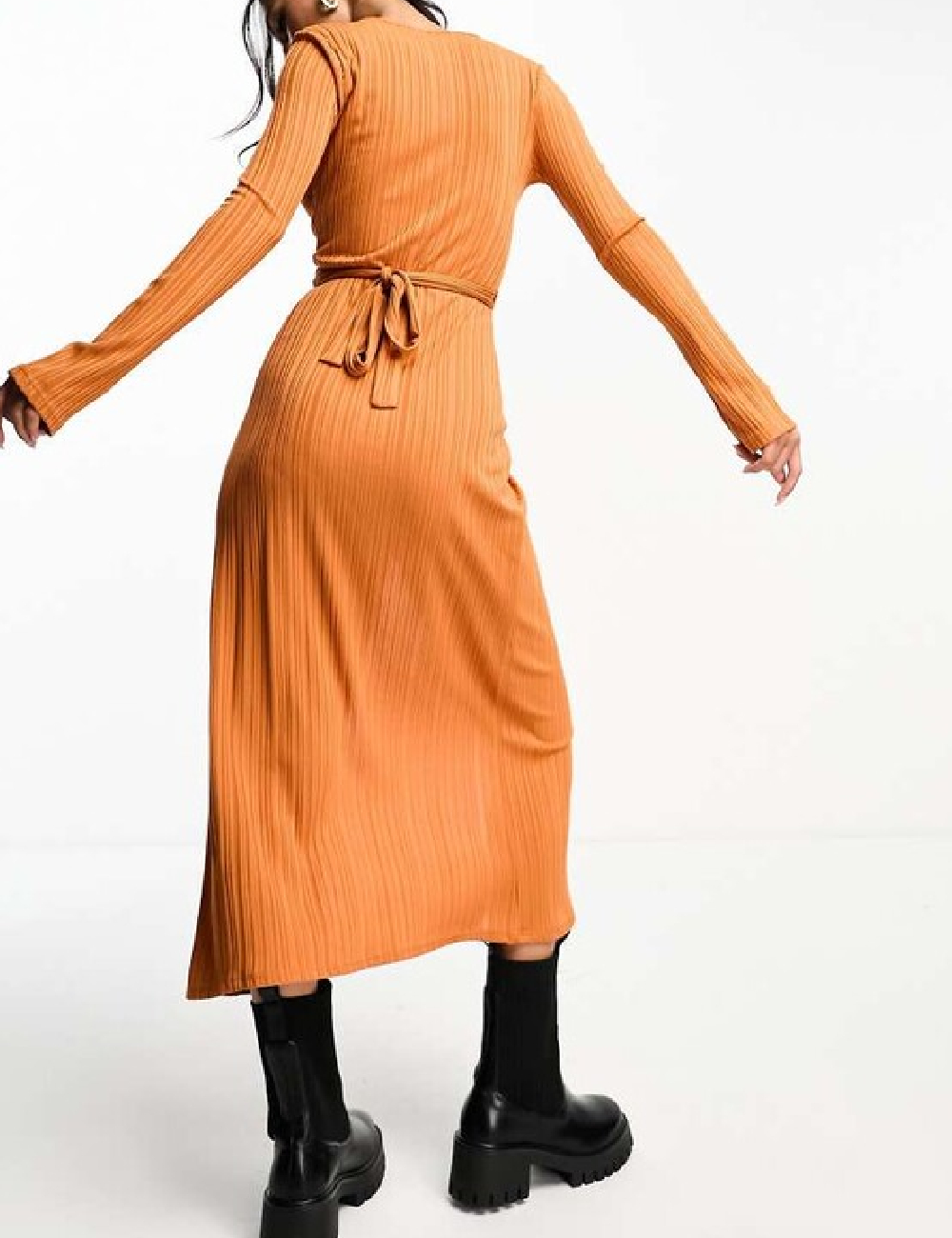 Rochie lunga ASOS, portocaliu - 1 | YEO