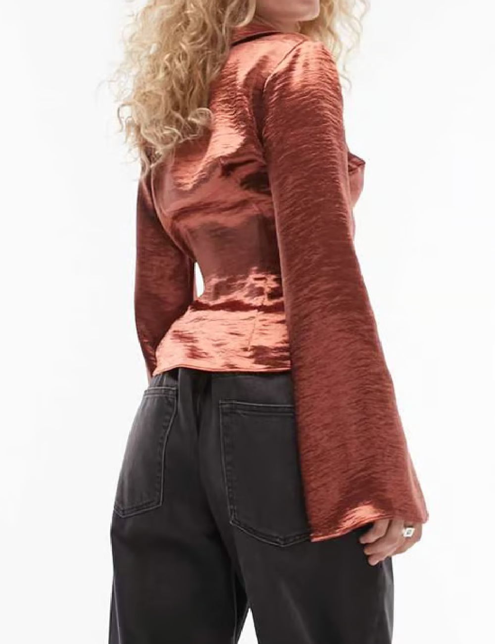 Bluza Top Shop, caramiziu - 1 | YEO