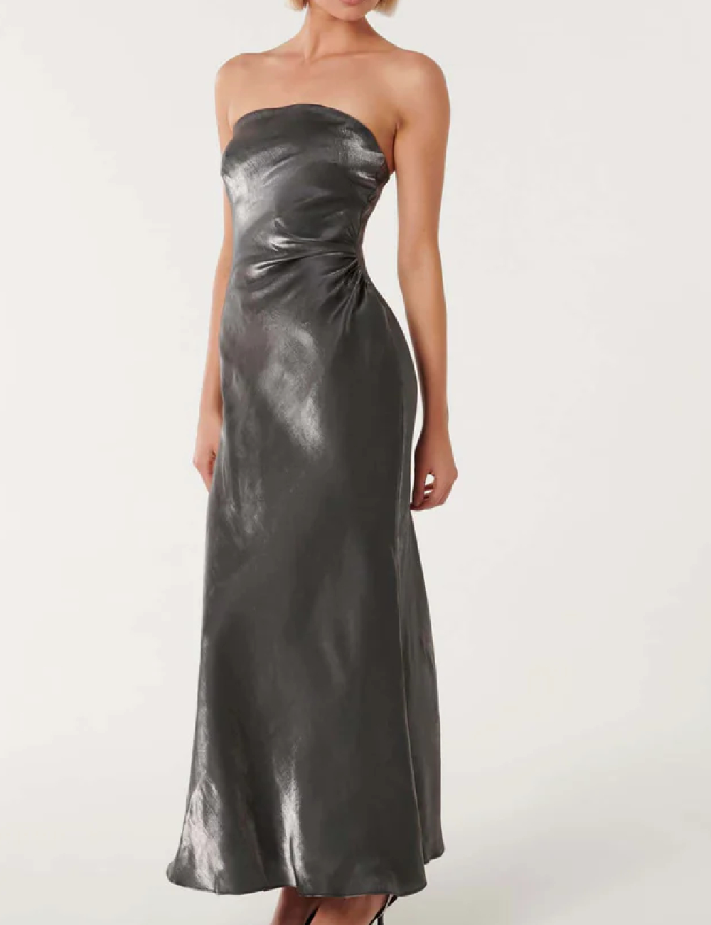 Rochie lunga Forever New, gri - 1 | YEO