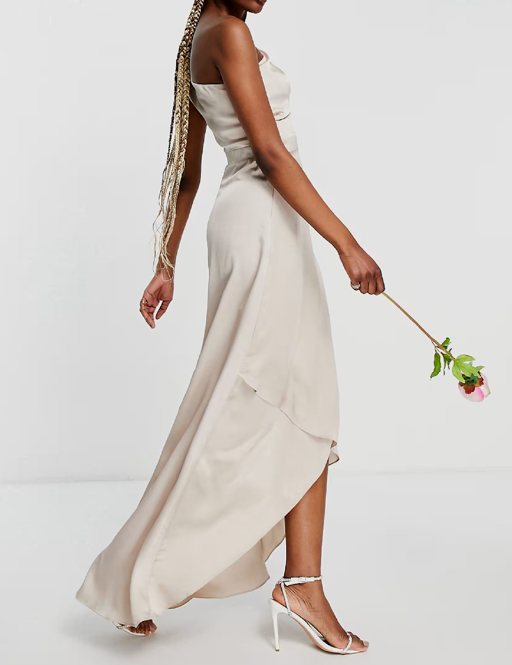 Rochie lunga TFNC London, gri - 1 | YEO
