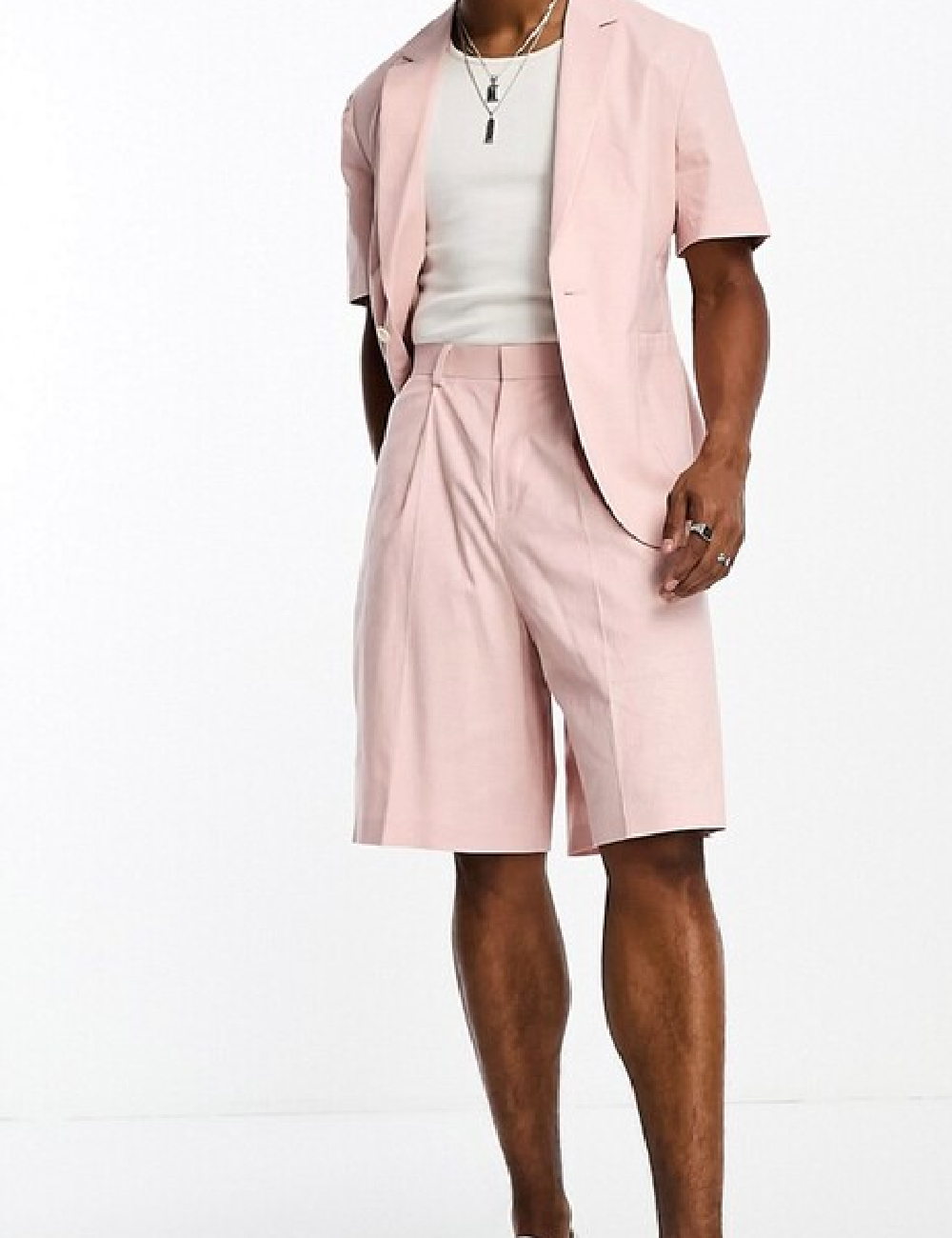 Pantaloni scurti ASOS, roz