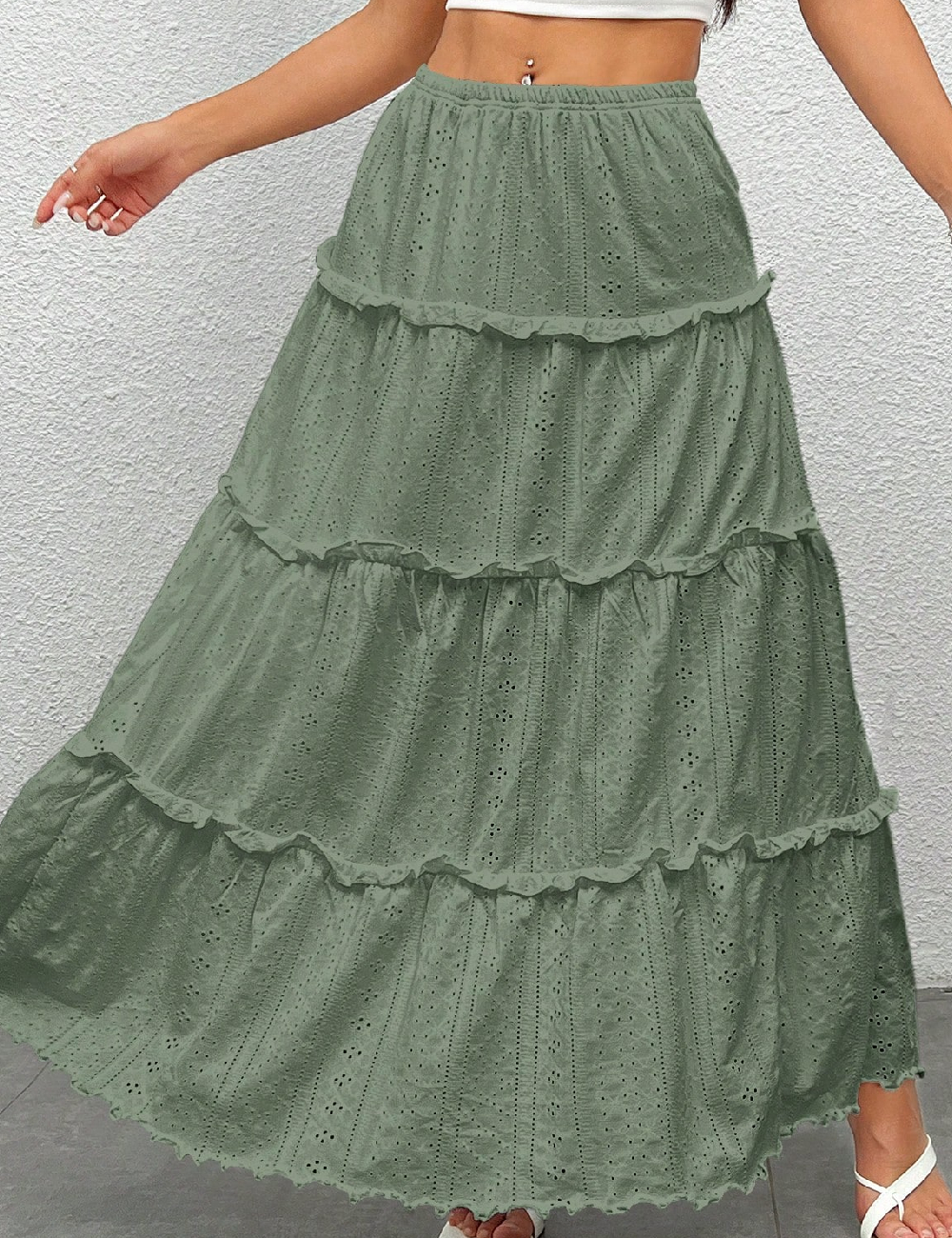 Fusta SHEIN, verde