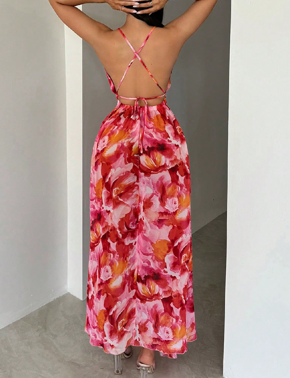 Rochie lunga SHEIN, mix culori - 1 | YEO