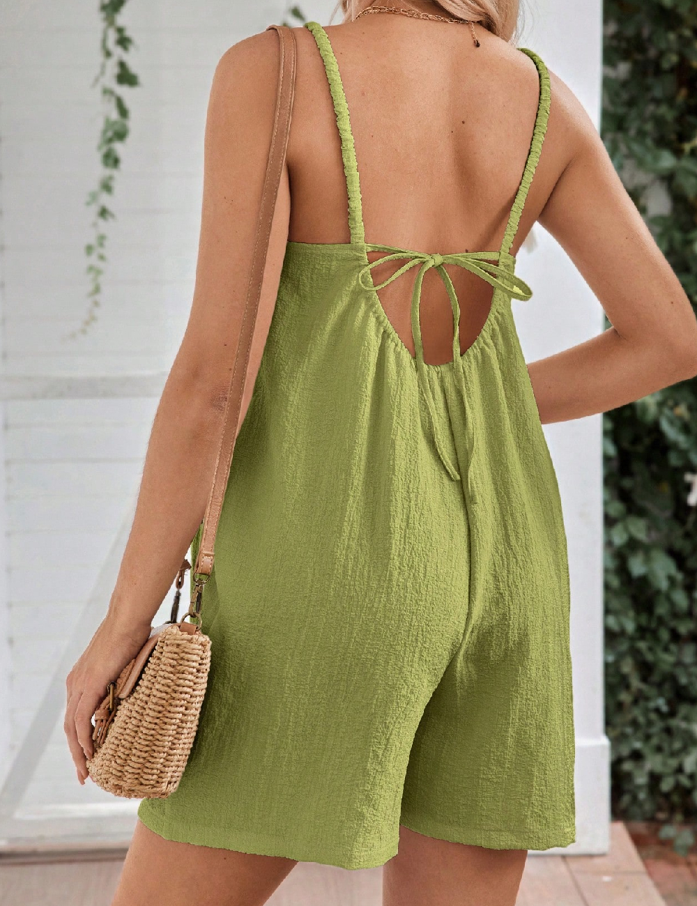 Salopeta SHEIN Maternity, verde - 1 | YEO