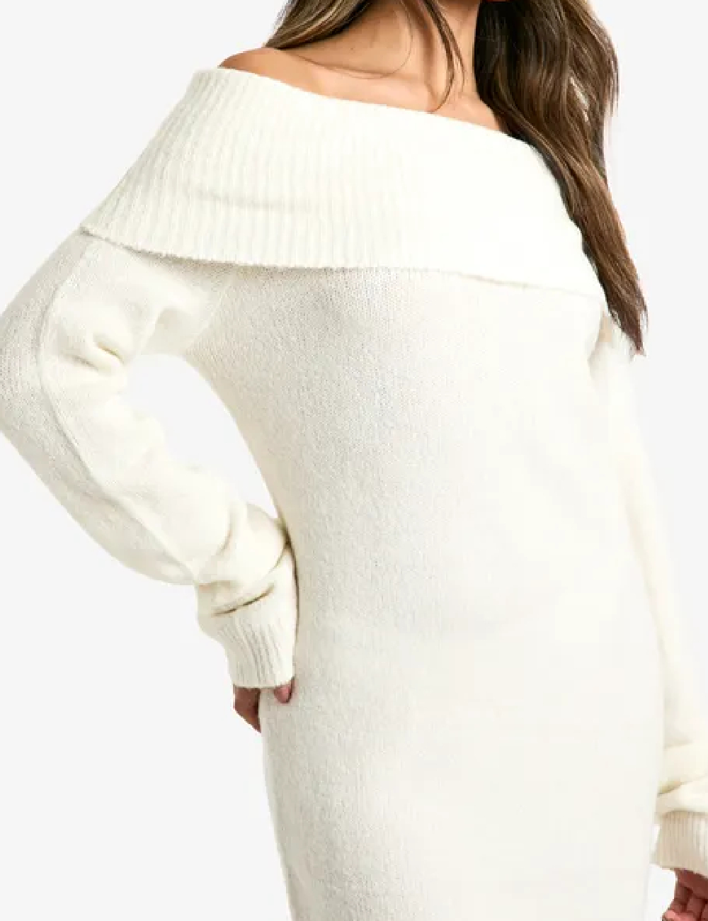 Rochie scurta Boohoo, alb - 1 | YEO
