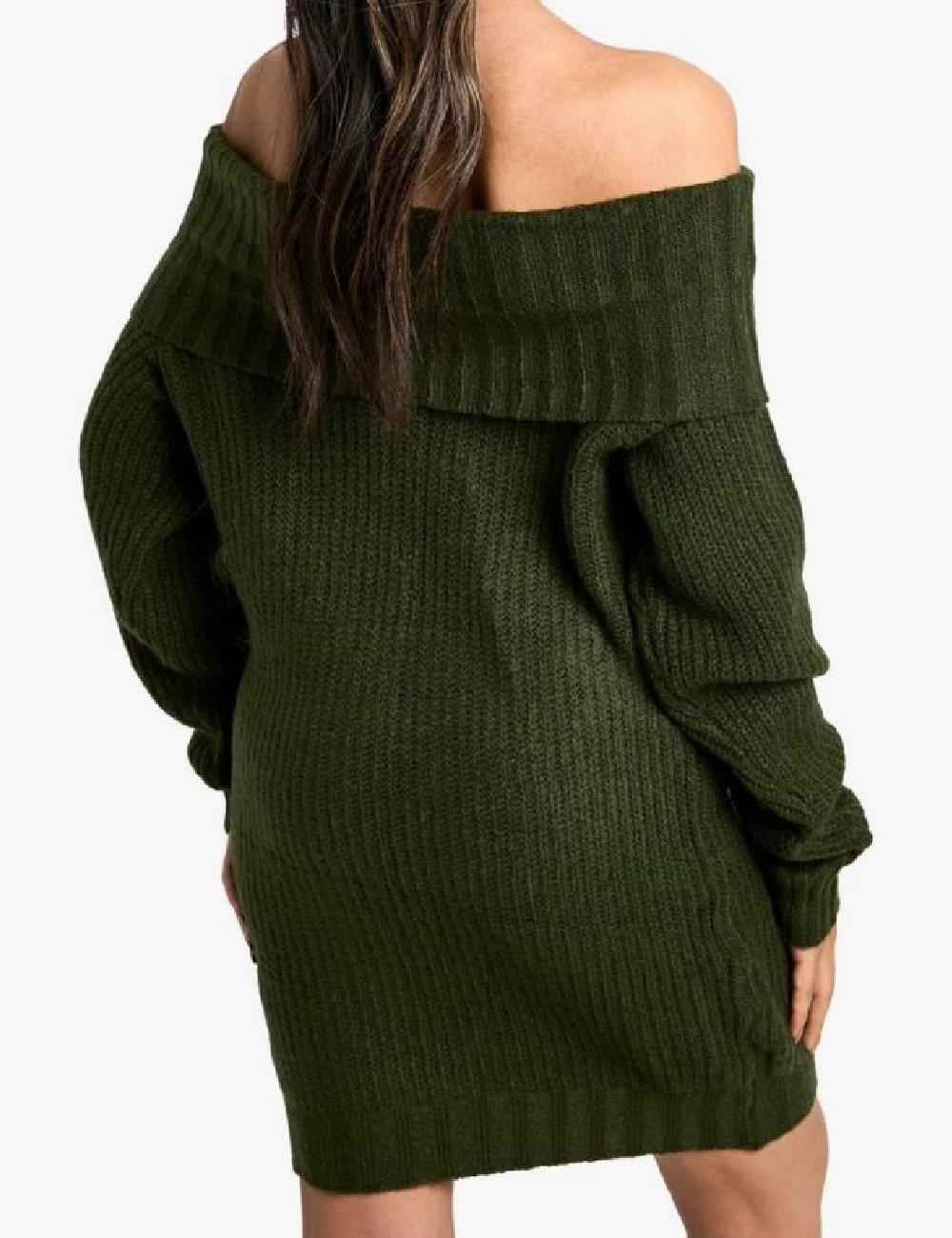 Rochie scurta Boohoo, verde - 1 | YEO